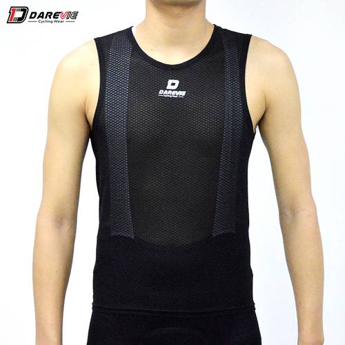 دارفي - الطبقة أساسية بدون درزات - أبيض - أسود - ابيض - XL