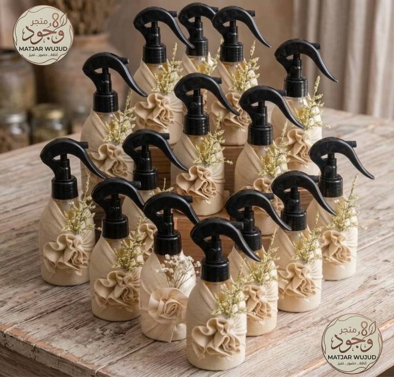 توزيعات معطر جو 12 حبه لون القماش حسب الطلب
