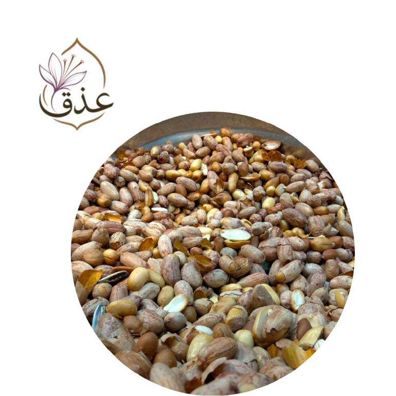 فول سوداني بقشره