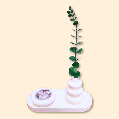 طقم مزهرية ومبخرة 1