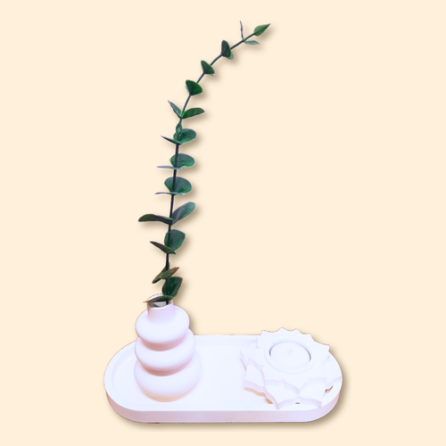 طقم مزهرية وحامل شمعة 1