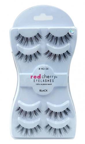 Red Cherry 4-in-1 False Eyelash Set – HD04