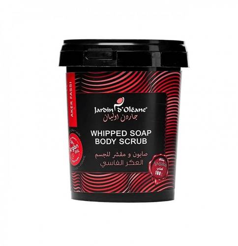 Garden d'Oléan Moroccan Soap & Body Scrub with Aker Fassi – 500g