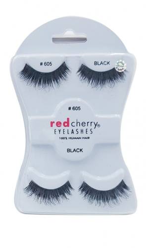 Red Cherry 2-in-1 False Eyelash Set – 605