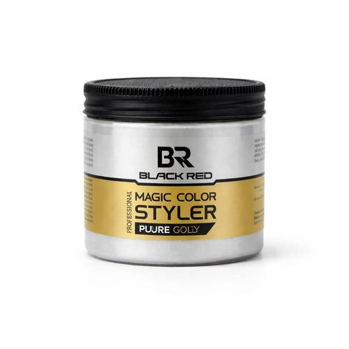 Black Red Magic Hair Color Fixing Cream – Temporary Golden Shade, 100 ml