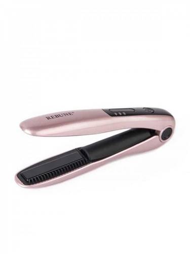 Ribnon RE-2203 Mini Rechargeable Cordless Hair Straightener – Pink