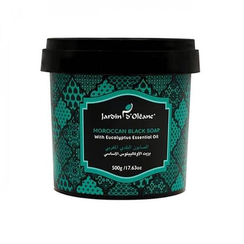 Garden d'Oléan Moroccan Soap with Eucalyptus Essential Oil – 500g
