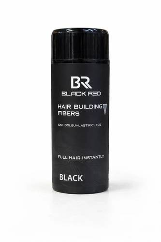 Black Red Hair Fill Powder – Black – 25 g