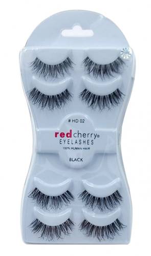 Red Cherry 4-in-1 False Eyelash Set – HD02