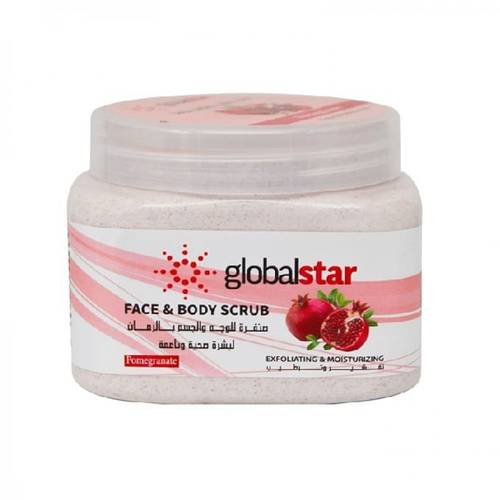 Global Star Pomegranate Extract Face and Body Scrub – 500ml