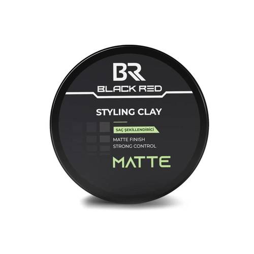Black Red Hair Styling Wax – Matte Finish – Green 120 ml