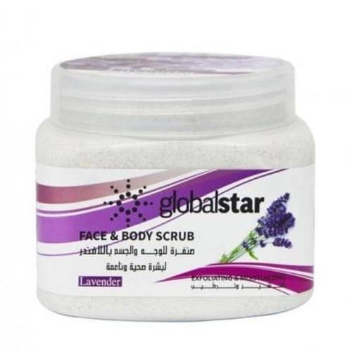 Global Star Lavender Face and Body Scrub – 500ml