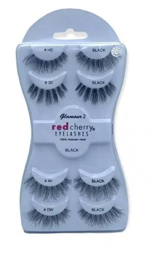Red Cherry 4-in-1 False Eyelash Set – Glamour2