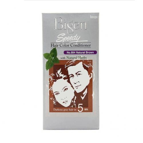 Begeen Quick & Smooth Hair Dye with Natural Herbs – Shade 884 Natural Brown