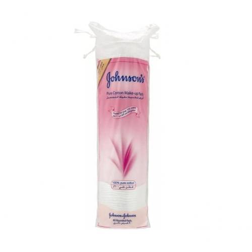 Johnson's Pure Cotton Beauty Pads – 80 Pads