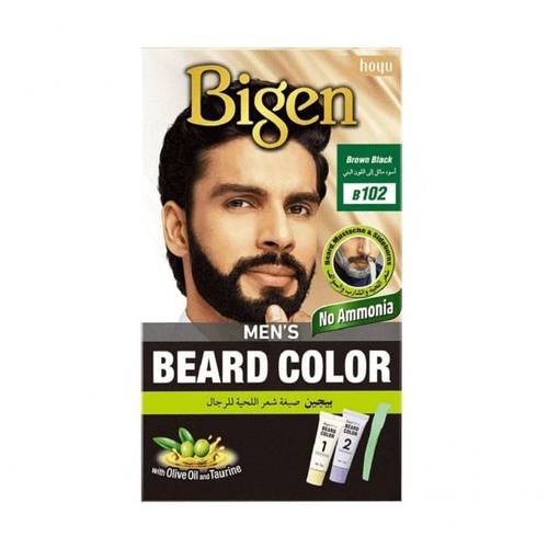 Begeen Men’s Beard Hair Dye – Black-Brown Shade B102