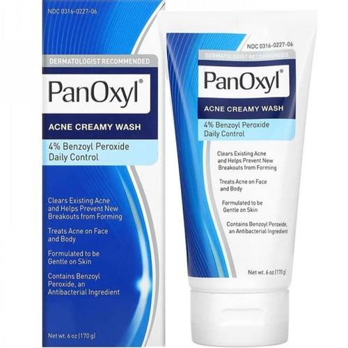 PanOxyl 4% Benzoyl Peroxide Creamy Acne Wash – 170g