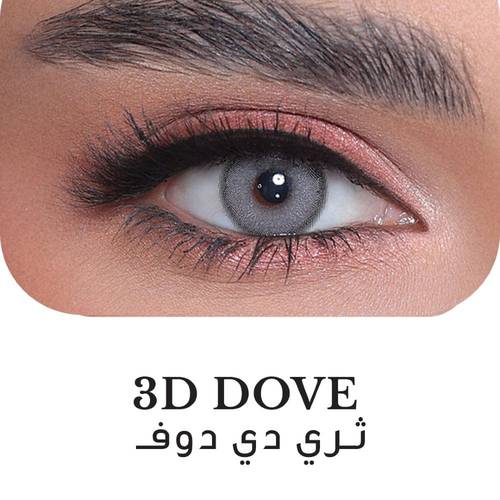 3D Colors Dove Colored Contact Lenses