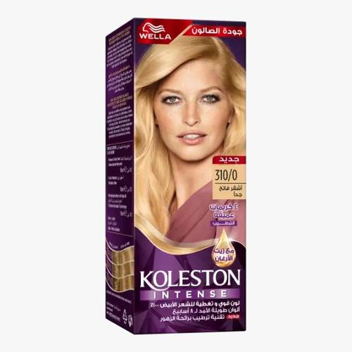 Koleston Hair Dye Intense Very Light Blonde 310/0 by Wella – 100 ml