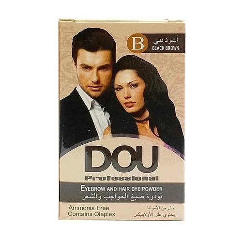 Do-Black Brown B Hair & Eyebrow Coloring Powder