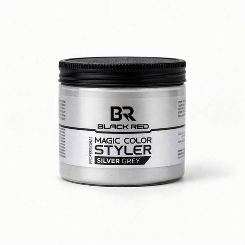 Black Red Magic Hair Color Fixing Cream – Temporary Gray (Silver) Shade, 100 ml