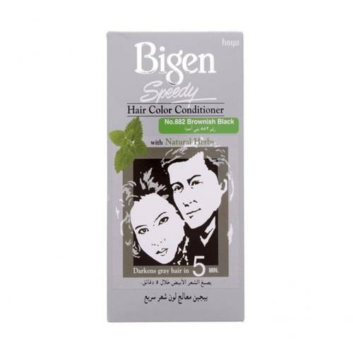 صبغة سريعة ومنعمة للشعر مع الاعشاب الطبيعية من بيجين - رقم 882 بني اسود