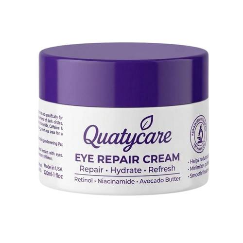 **Quatycare – Eye Repair Cream for Dark Circles & Puffiness Reduction – 28 ml**