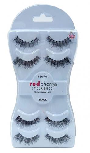 Red Cherry 4-in-1 False Eyelash Set – DW01