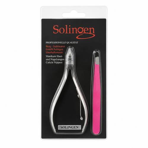 Solingen Cuticle Nipper with Pincer