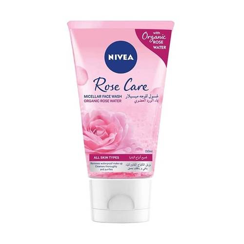 Nivea Micellar Rose Water Facial Cleanser – 150ml