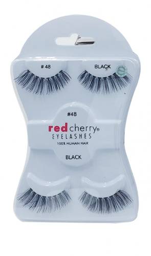 Red Cherry 2-in-1 False Eyelash Set – 48