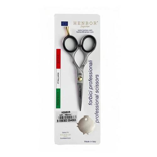 Henbur Hair Scissors – Classic Line Steel with Finger Rest – Size 6