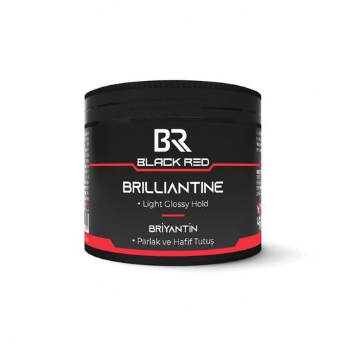 Black Red Brilliantine Hair Cream – Shine and Easy Styling, 125 ml