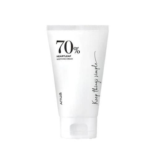 Heartleaf 70% Moisturizing Cream with Ceramides and Panthenol by Anua – 100ml