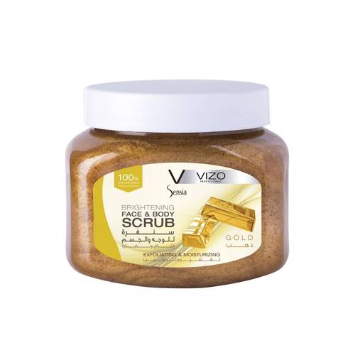 Fizo Gold Face and Body Scrub – 500ml