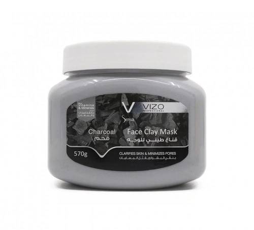 Fizo Charcoal Clay Face Mask – 570ml