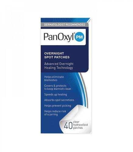 PanOxyl Nighttime Acne Patches – 40 Transparent Patches