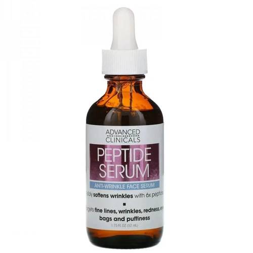 Advanced Clinicals Peptide Serum – Advanced Clinical Serum for Wrinkles and Fine Lines – 52ml