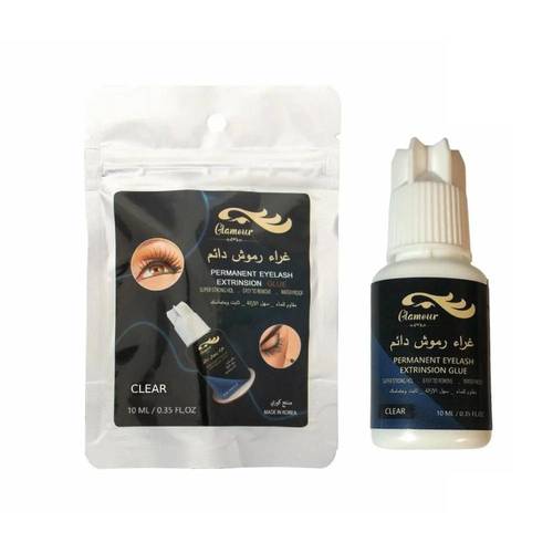 Glamour Long-Lasting Clear Eyelash Glue – 10ml