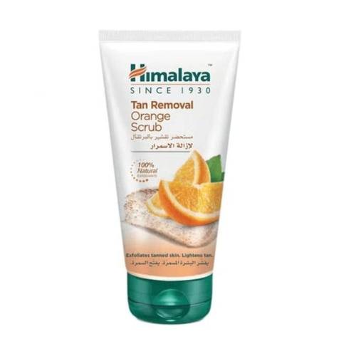 Himalaya Herbals Orange Peel-Off Face Scrub for Tan Removal – 150ml