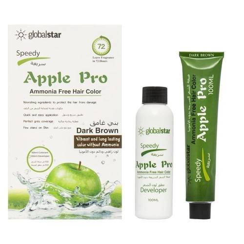 Global Star Dark Brown Ammonia-Free Hair Dye