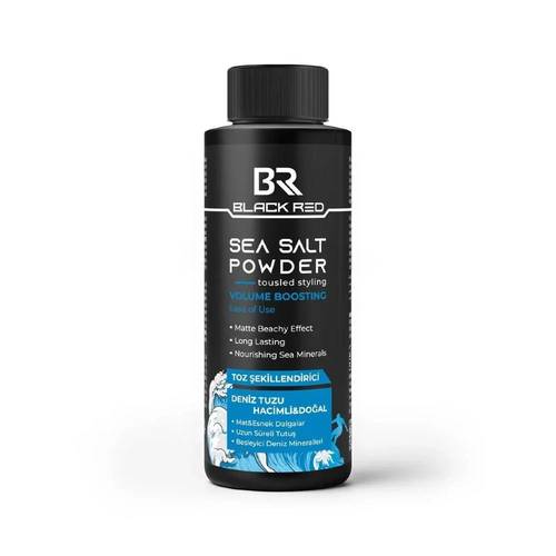 Black Red Sea Salt Hair Thickening Powder – 20 g