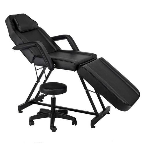 Makeup Artist Bed with Service Stool