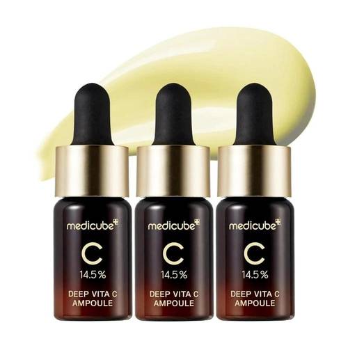 **Medicube – Vitamin C Ampoule for Brightening, Pigmentation & Acne Scar Care – 30 g**