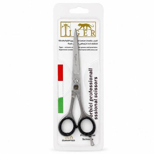 Tiger Laser Professional Stainless Steel Scissors with Finger Rest – 6 mm.