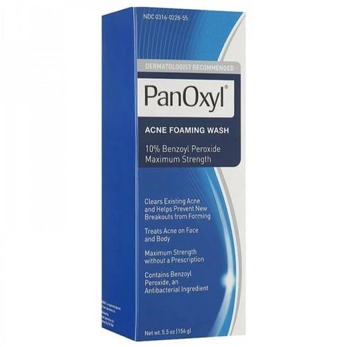PanOxyl Benzoyl Peroxide 10% Acne Foaming Wash – 156g