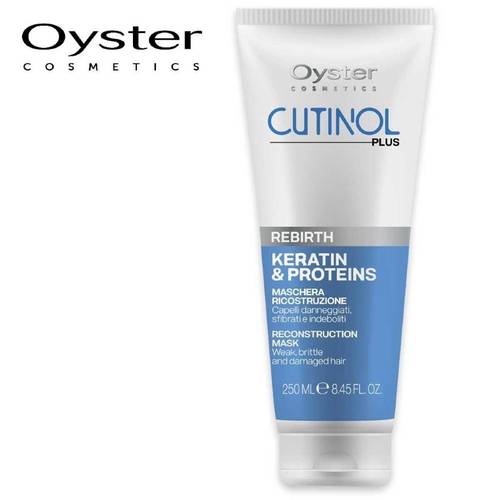 Cutinol Plus Rebirth Mask with Keratin & Proteins by Oyster – 250 ml
