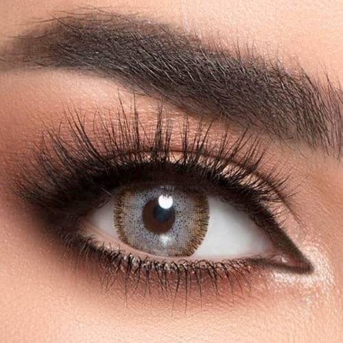 عدسات لاصقه لون براون من لانس مي