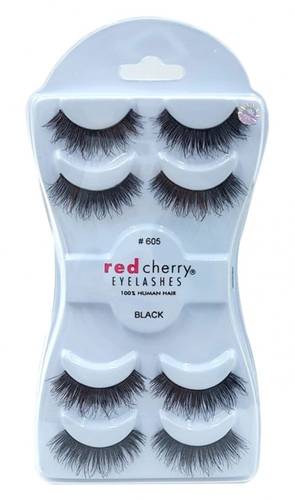Red Cherry 4-in-1 False Eyelash Set – 605