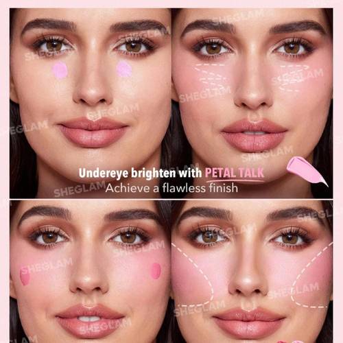 أحمر خدود سائل لامع من شيجلام-Petal Talk